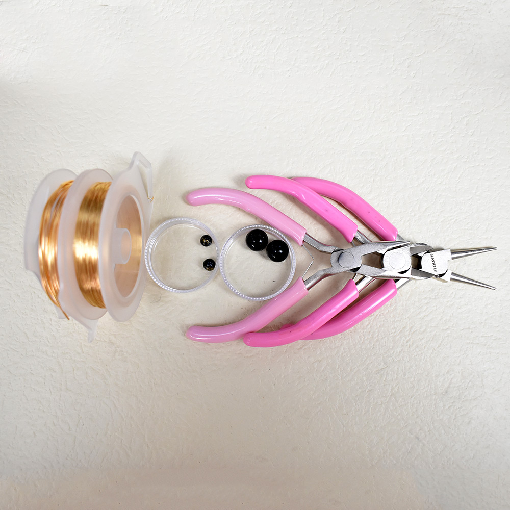 Серьги из проволоки