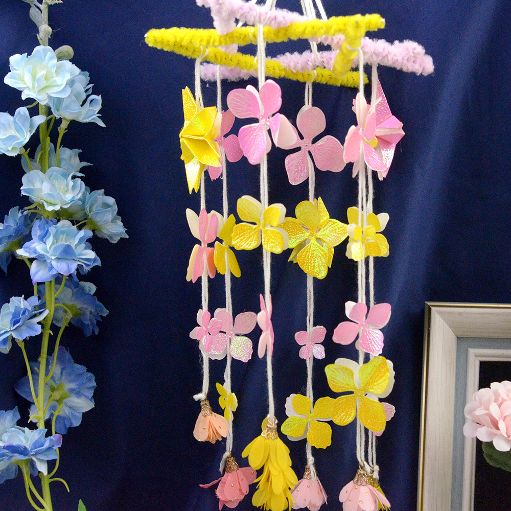 Оригами цветок колокольчик